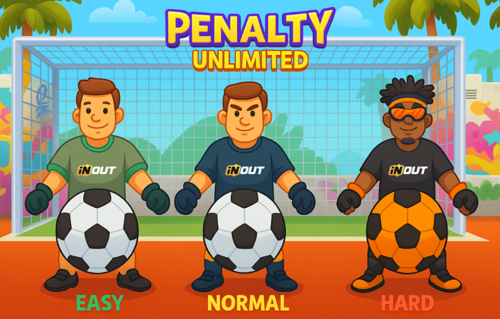 Penalty Unlimited Easy, Medium, Hard