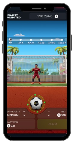 Penalty Unlimited su smartphone 
